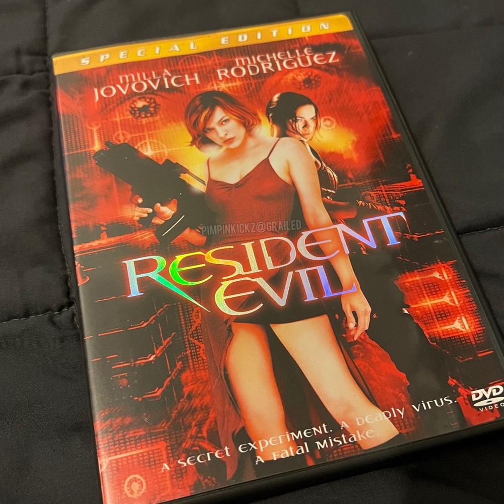Resident evil dvd